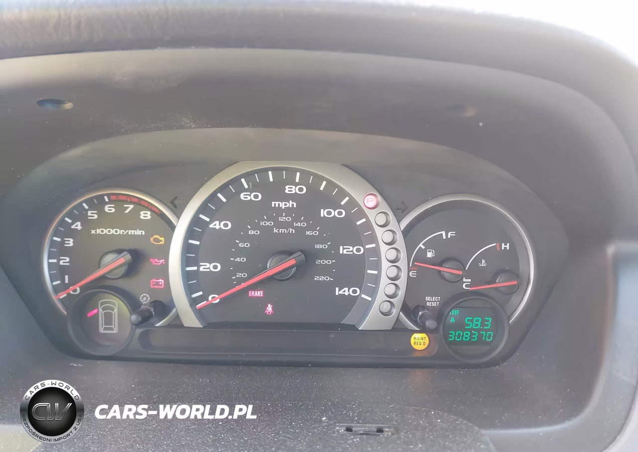 2004 Honda Pilot Ex-L VIN:2HKYF185X4H532517 - 7