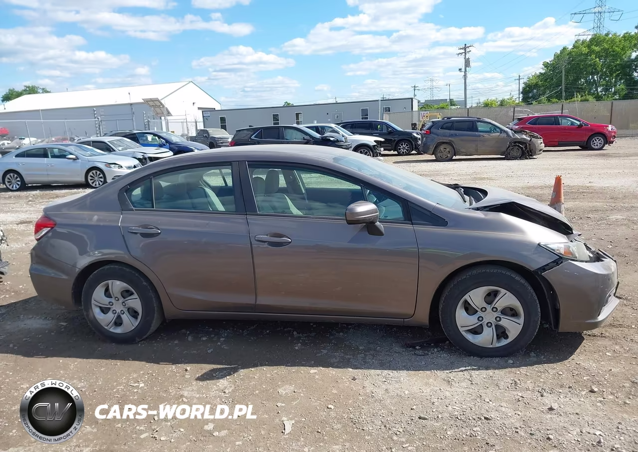 2015 Honda Civic Lx VIN:19XFB2F58FE205827 - 13