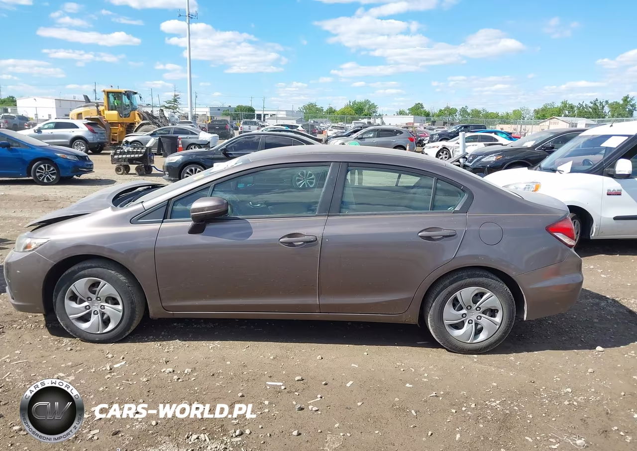 2015 Honda Civic Lx VIN:19XFB2F58FE205827 - 14