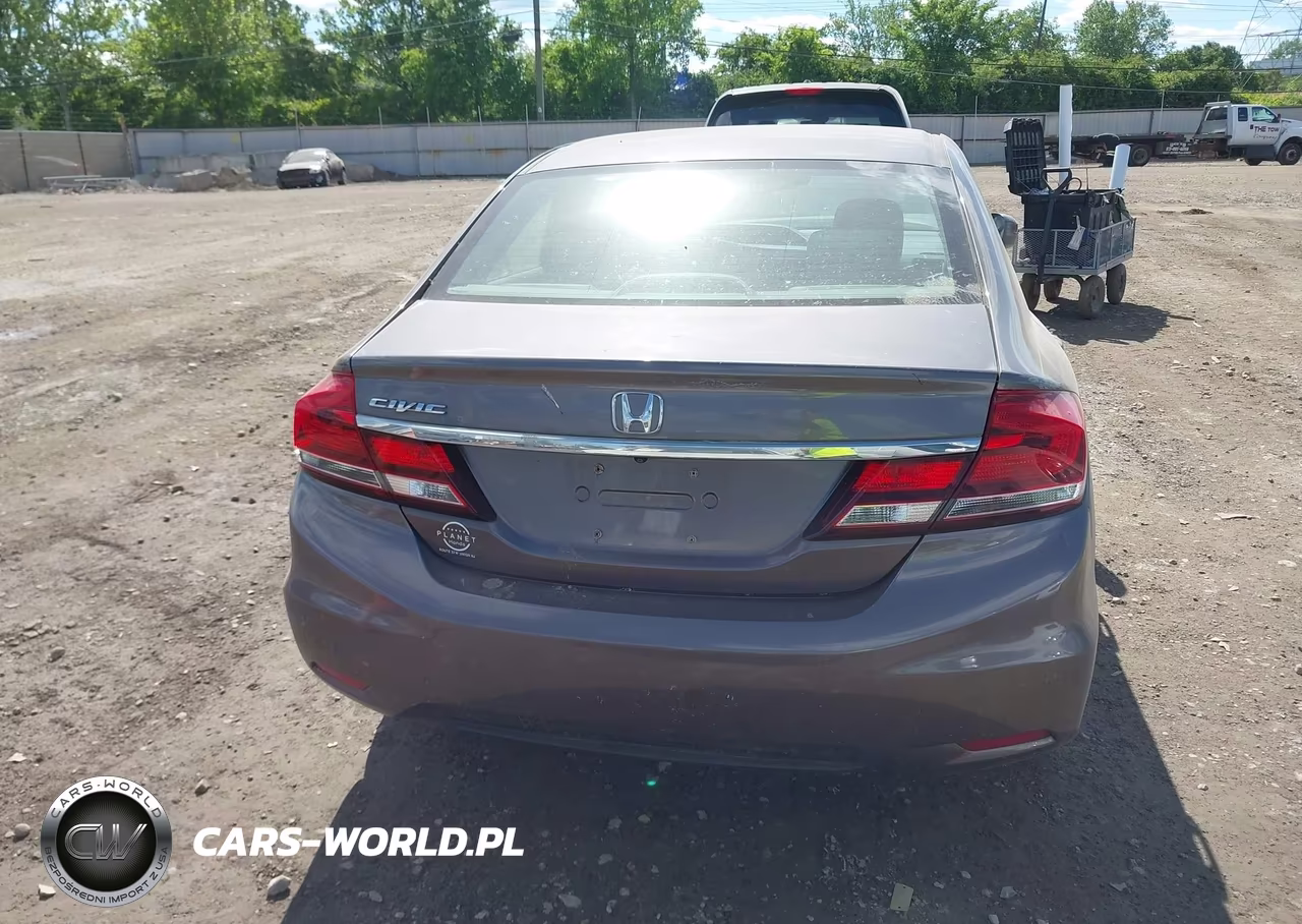 2015 Honda Civic Lx VIN:19XFB2F58FE205827 - 16