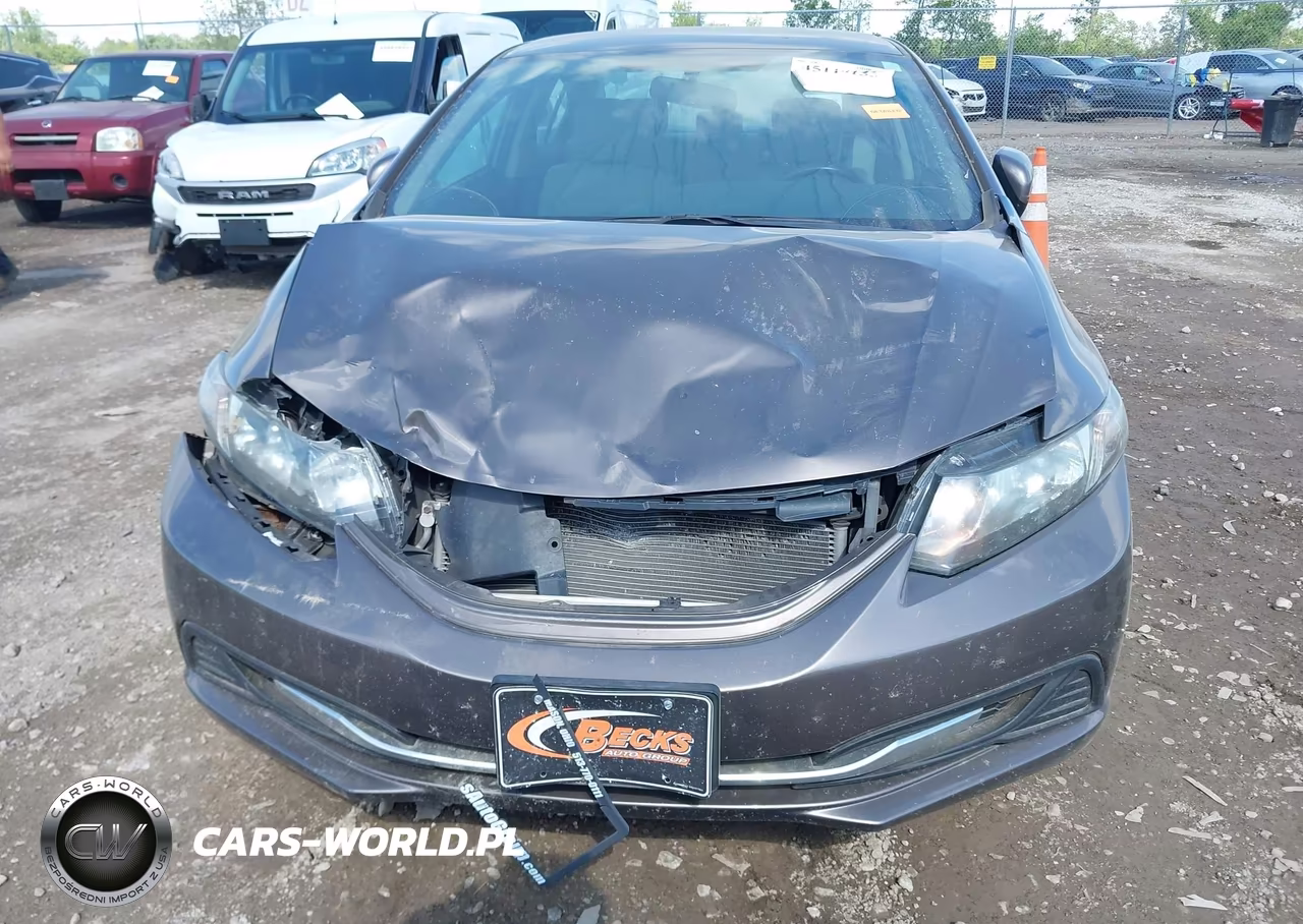 2015 Honda Civic Lx VIN:19XFB2F58FE205827 - 6