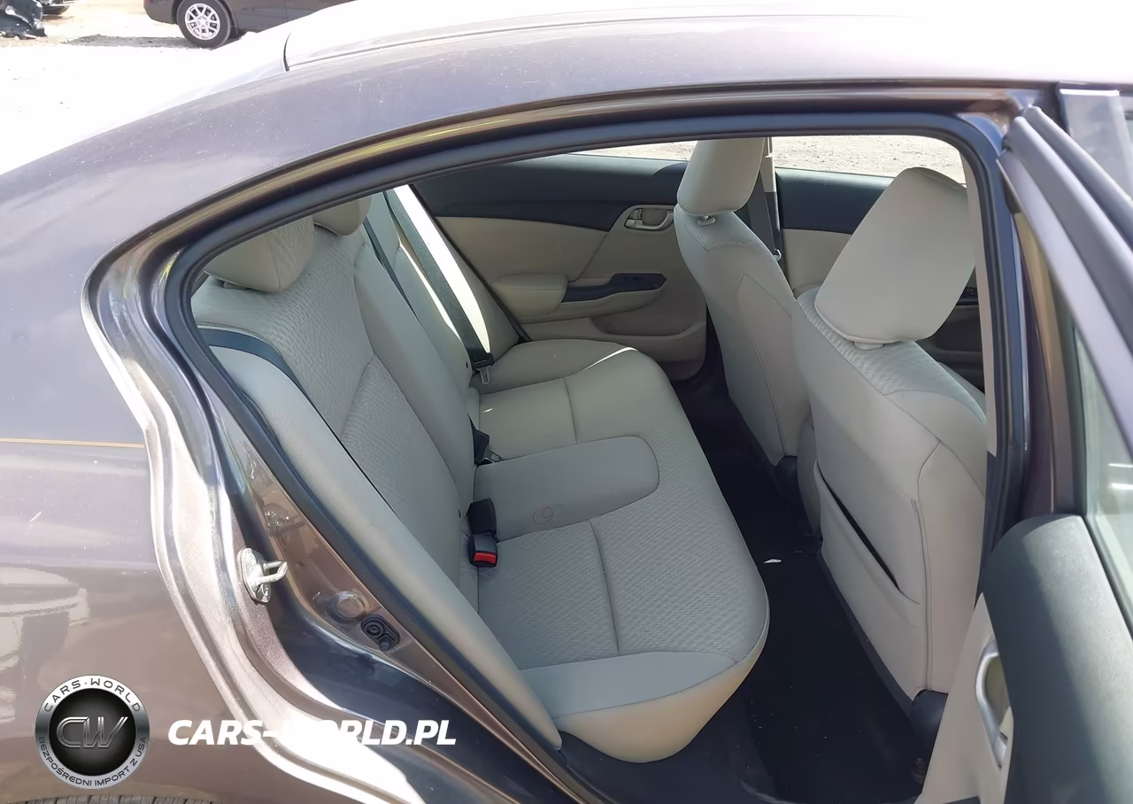 2015 Honda Civic Lx VIN:19XFB2F58FE205827 - 8