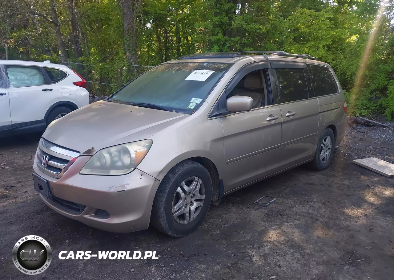 2007 Honda Odyssey Ex-L VIN:5FNRL38727B136448 - 2