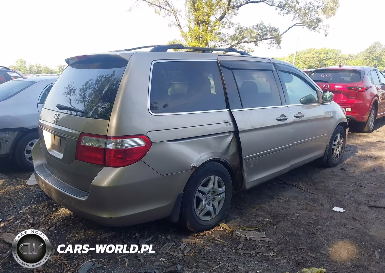 2007 Honda Odyssey Ex-L VIN:5FNRL38727B136448 - 4