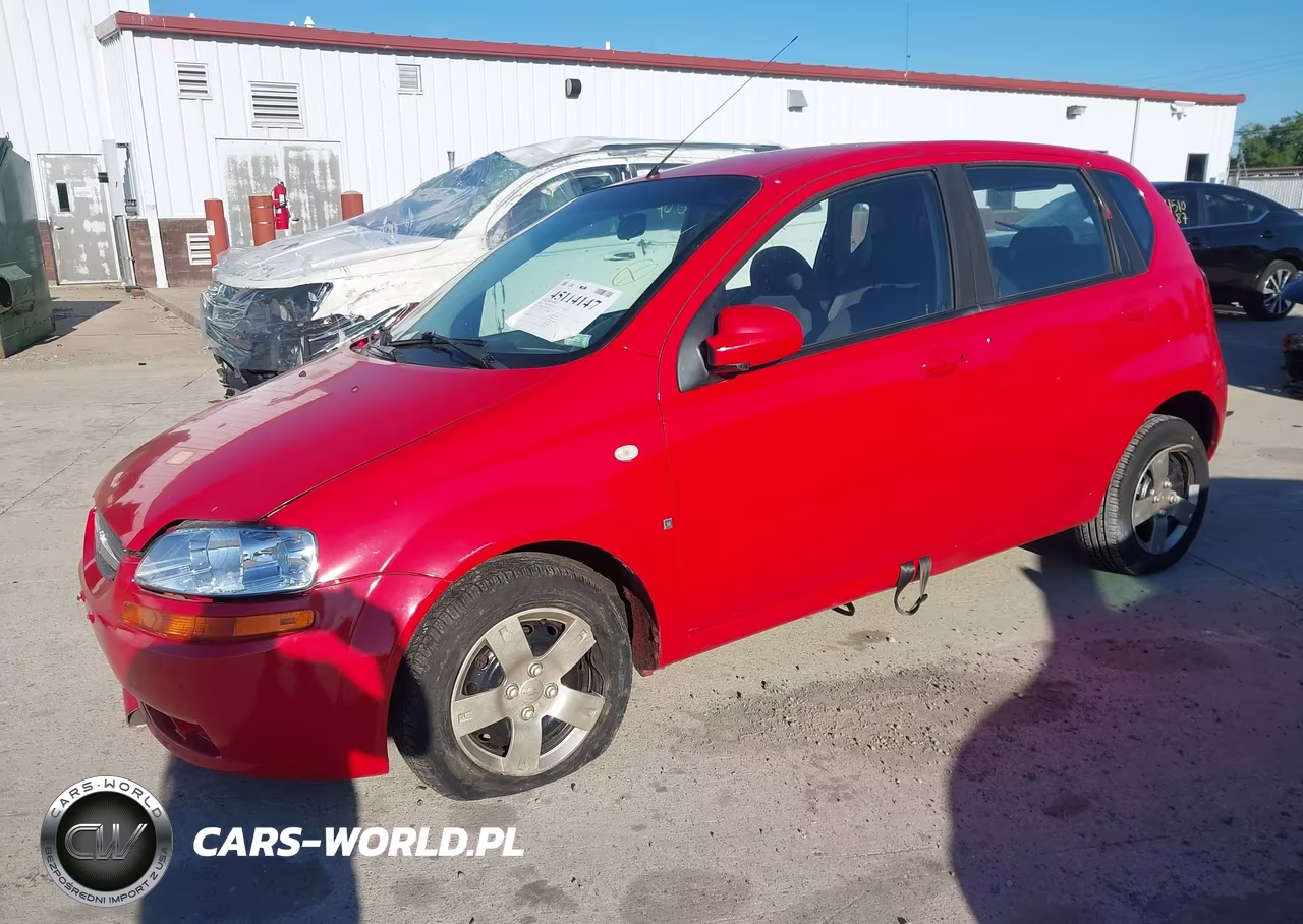 2007 Chevrolet Aveo 5 Ls VIN:KL1TD666X7B789067 - 2