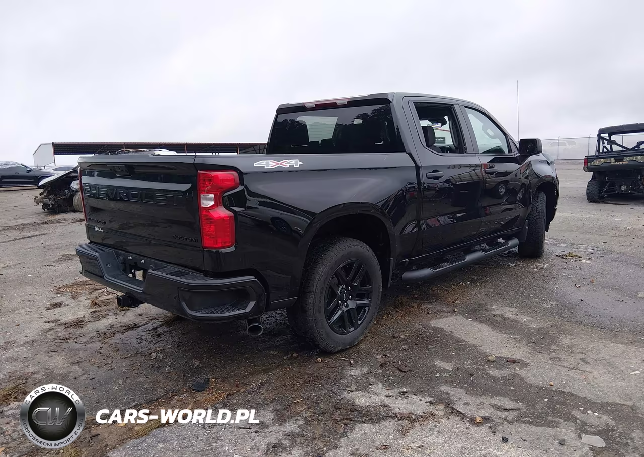2025 Chevrolet Silverado 1500 4Wd Short Bed Custom VIN:1GCPKBEK5SZ260732 - 4