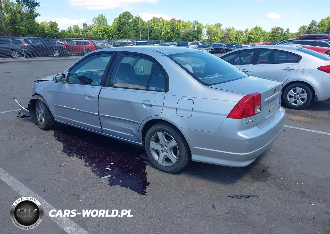 2005 Honda Civic Ex VIN:1HGES26765L016582 - 3