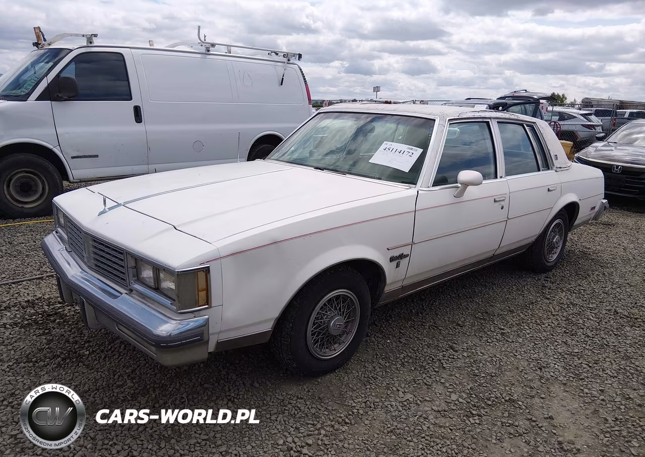 1986 Oldsmobile Cutlass Supreme Brougham VIN:1G3GM69YXGR326506 - 2