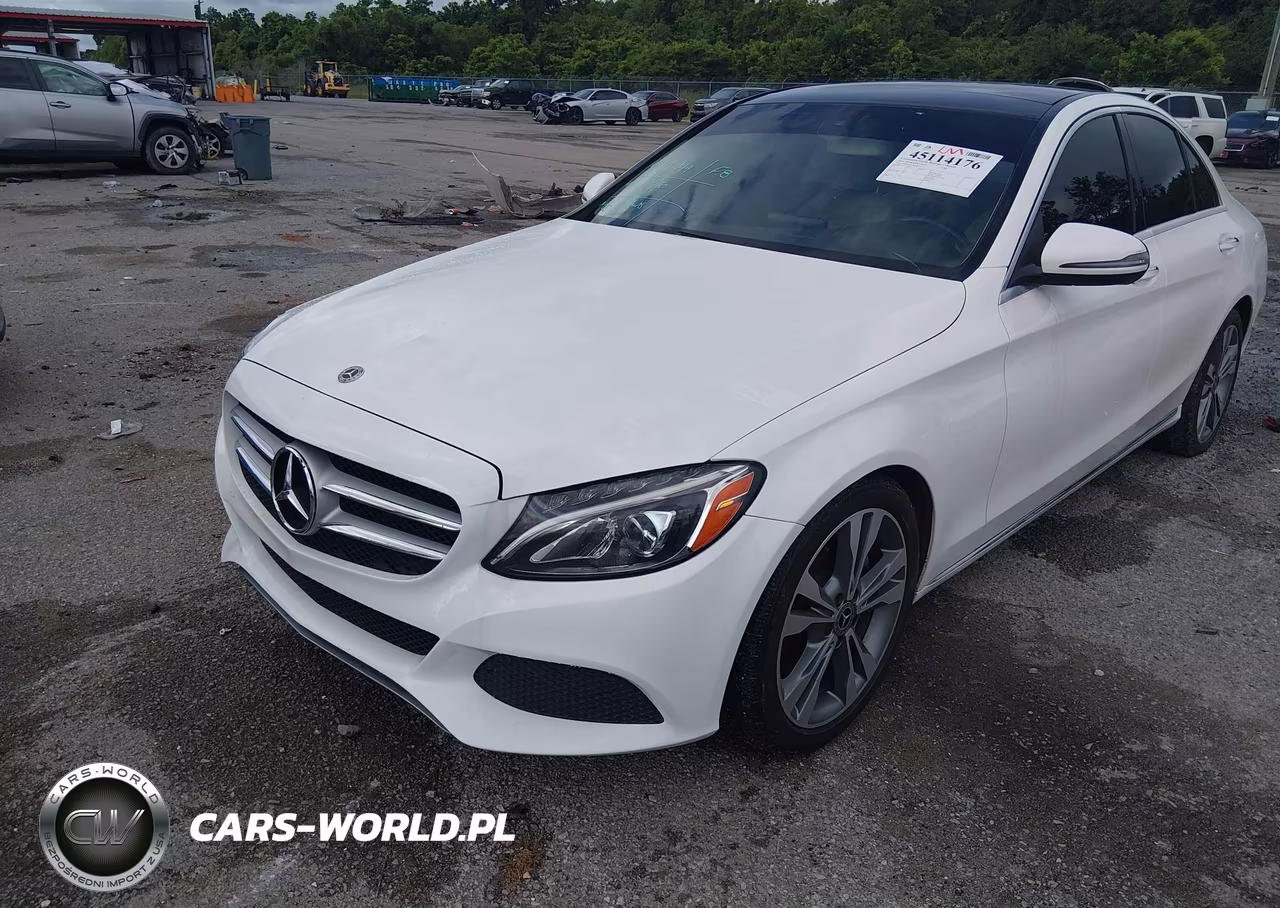 2018 Mercedes-Benz C 300 VIN:WDDWF4JB7JR390954 - 2