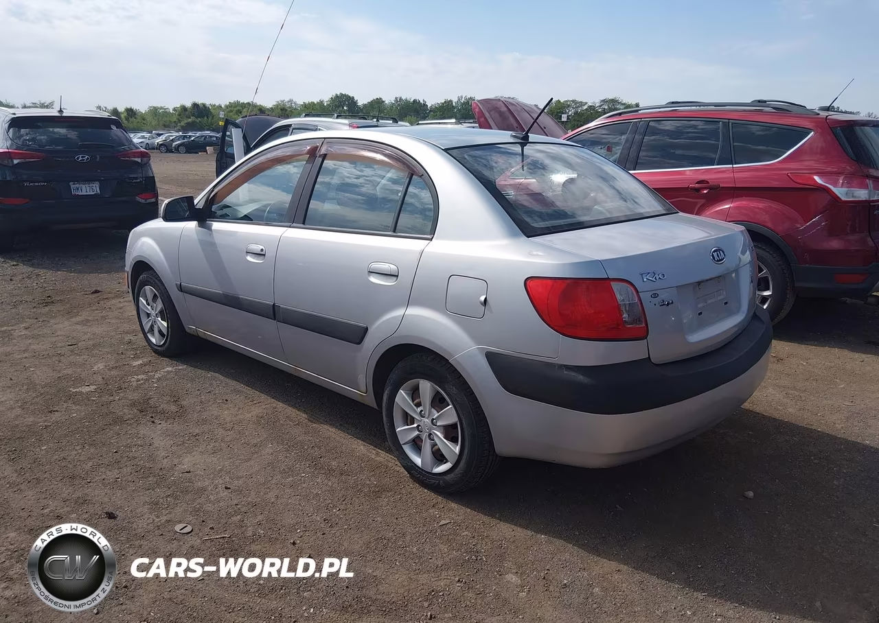 2009 Kia Rio Lx VIN:KNADE223096569623 - 3