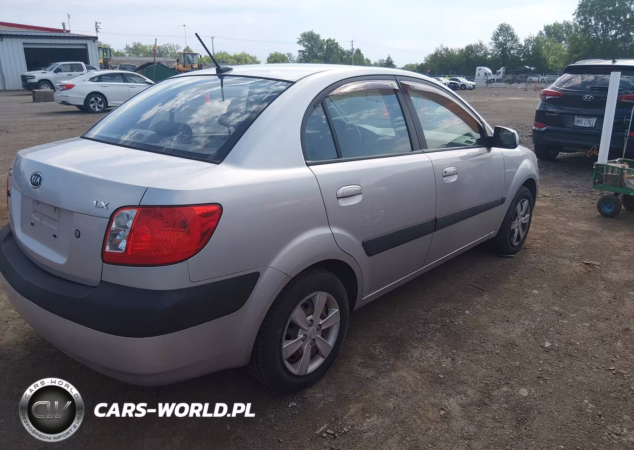 2009 Kia Rio Lx VIN:KNADE223096569623 - 4