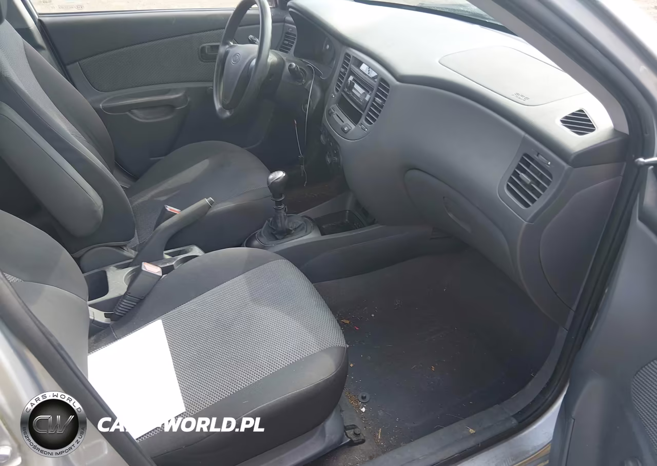 2009 Kia Rio Lx VIN:KNADE223096569623 - 5