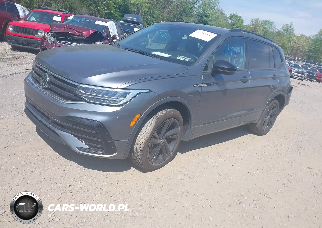 2024 Volkswagen Tiguan 2.0T Se R-Line Black VIN:3VV8B7AX8RM094769 - 2