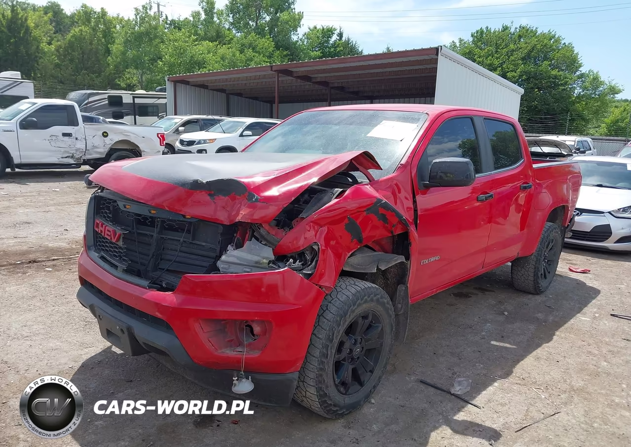 2018 Chevrolet Colorado Lt VIN:1GCGTCENXJ1287466 - 2