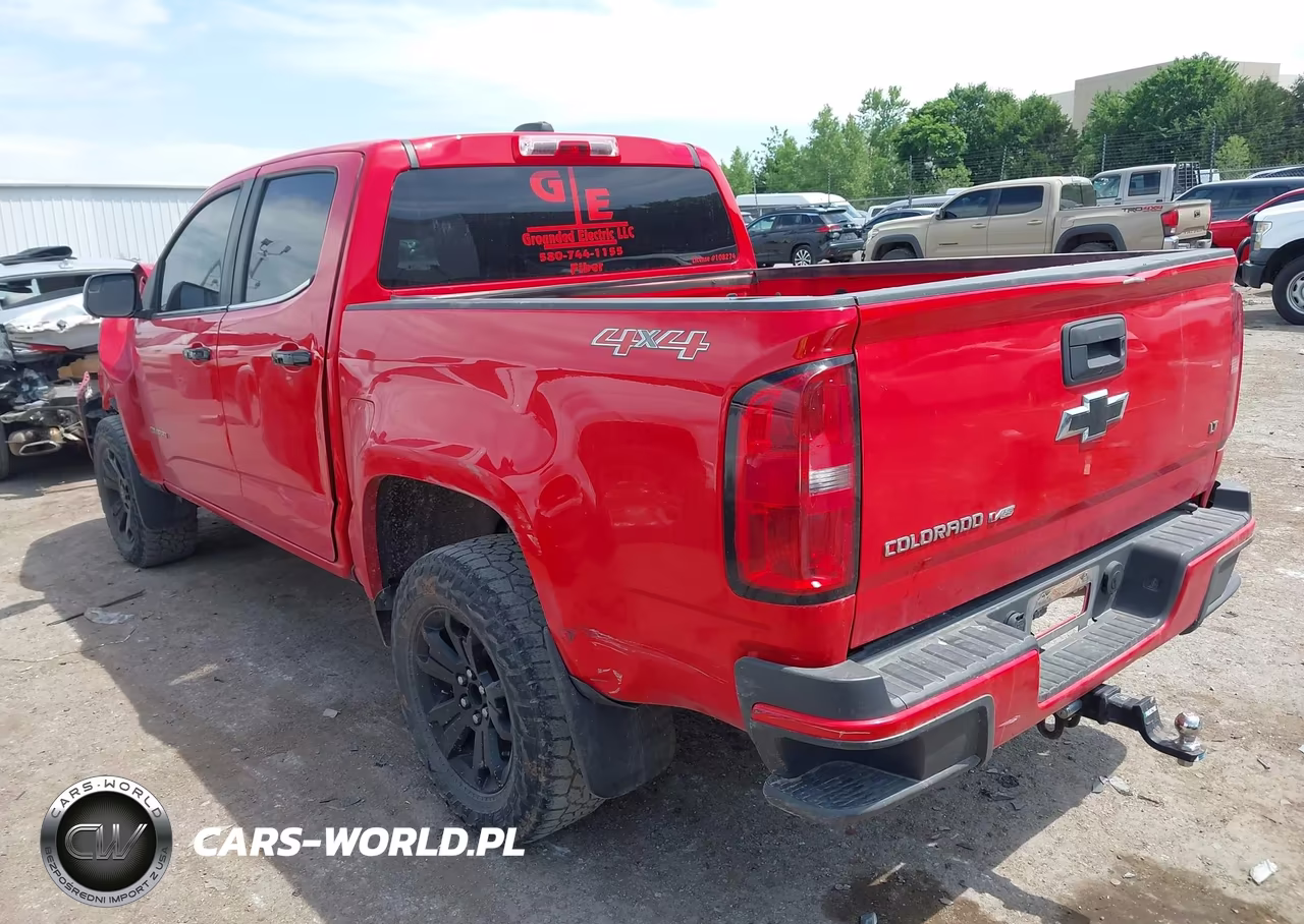 2018 Chevrolet Colorado Lt VIN:1GCGTCENXJ1287466 - 3