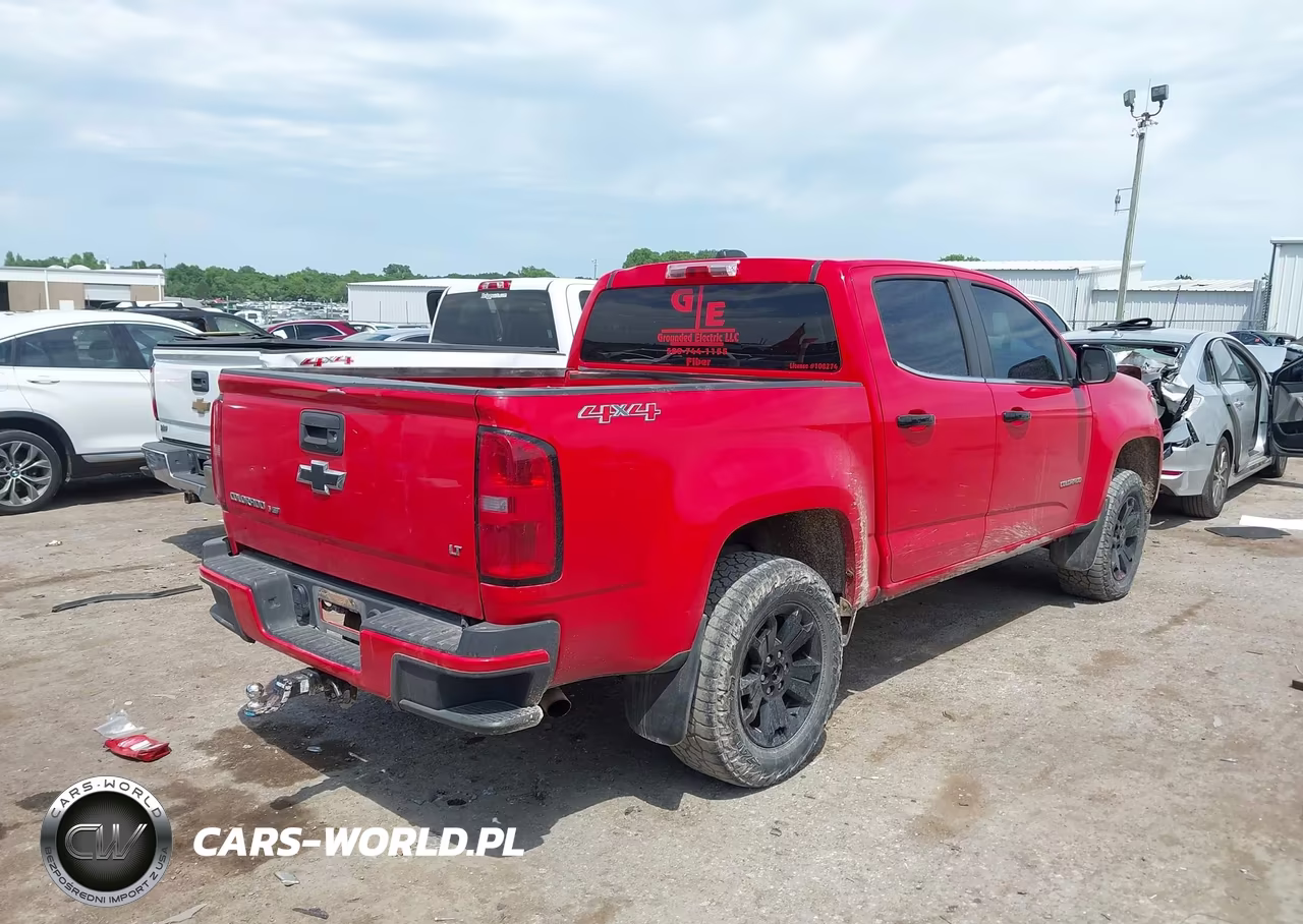 2018 Chevrolet Colorado Lt VIN:1GCGTCENXJ1287466 - 4