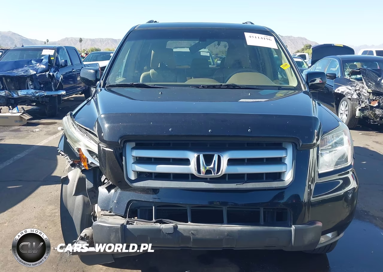 2006 Honda Pilot Ex-L VIN:2HKYF18556H540950 - 12