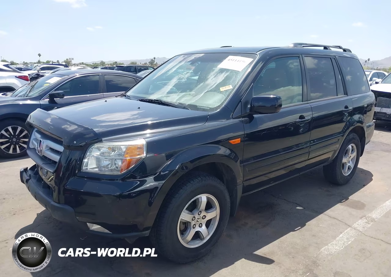 2006 Honda Pilot Ex-L VIN:2HKYF18556H540950 - 2