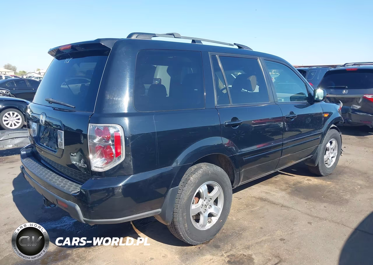 2006 Honda Pilot Ex-L VIN:2HKYF18556H540950 - 4