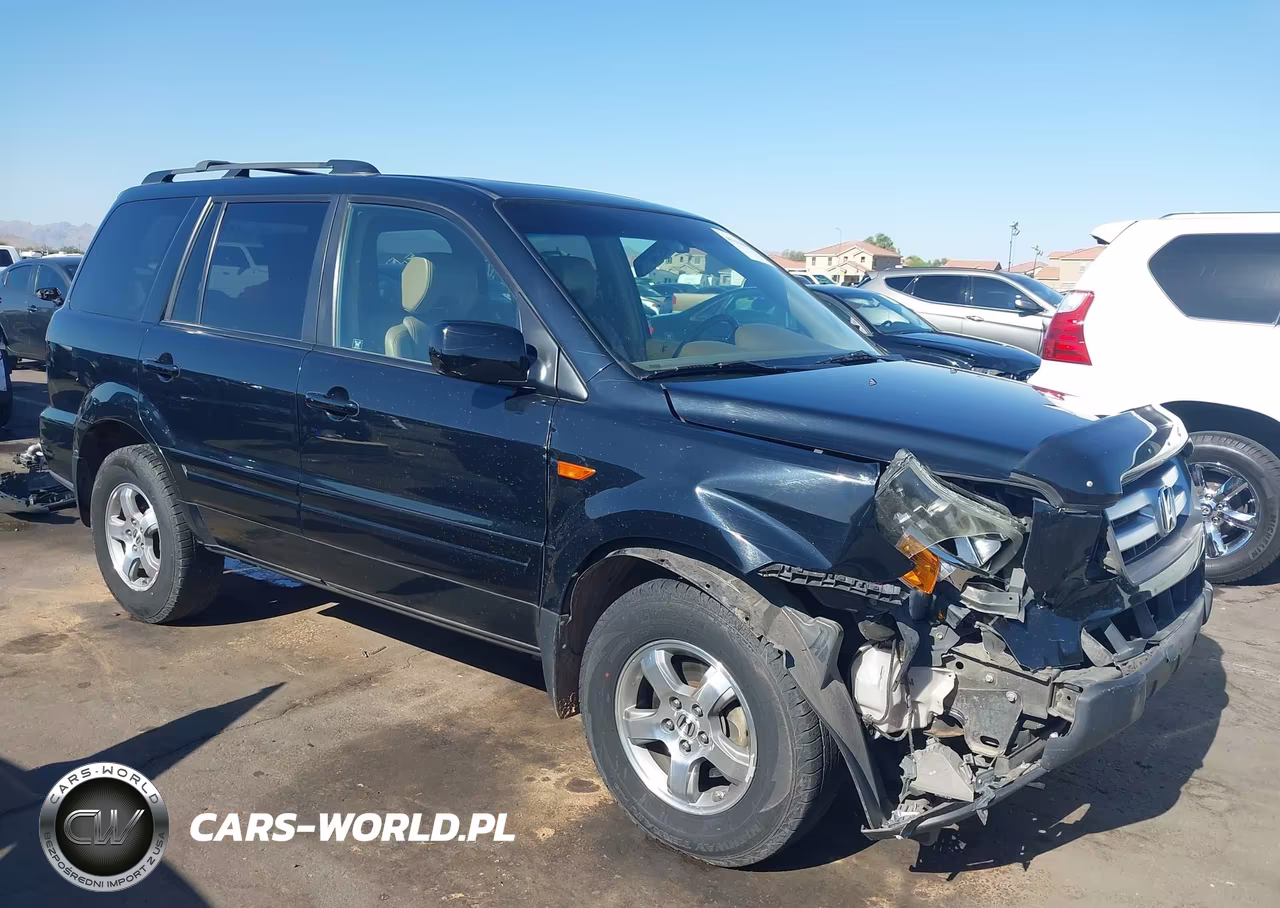 2006 Honda Pilot Ex-L VIN:2HKYF18556H540950 - 6