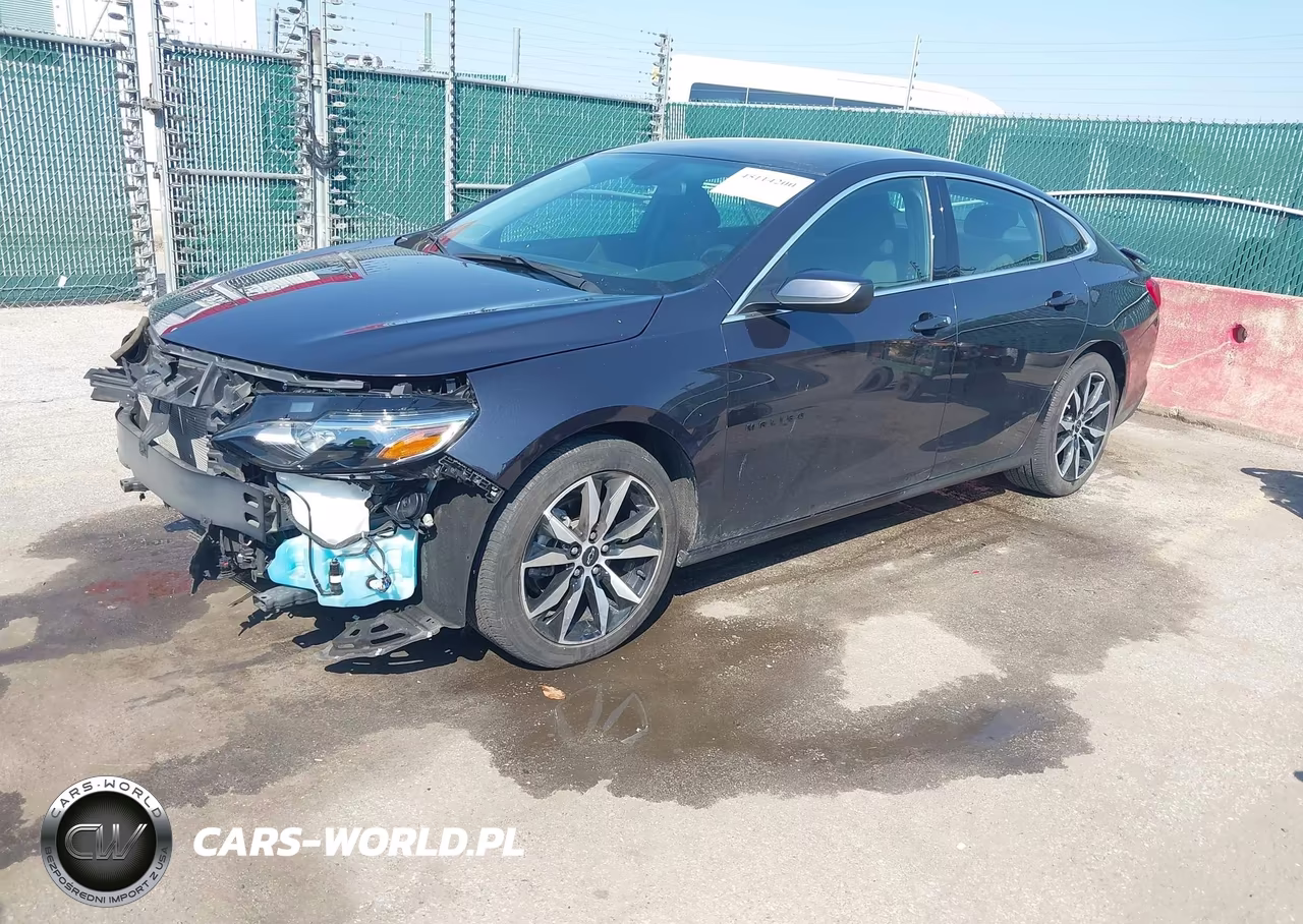 2022 Chevrolet Malibu Fwd Rs VIN:1G1ZG5ST3NF198481 - 2