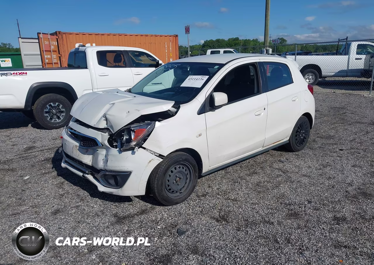 2018 Mitsubishi Mirage Es VIN:ML32A3HJ5JH010355 - 2