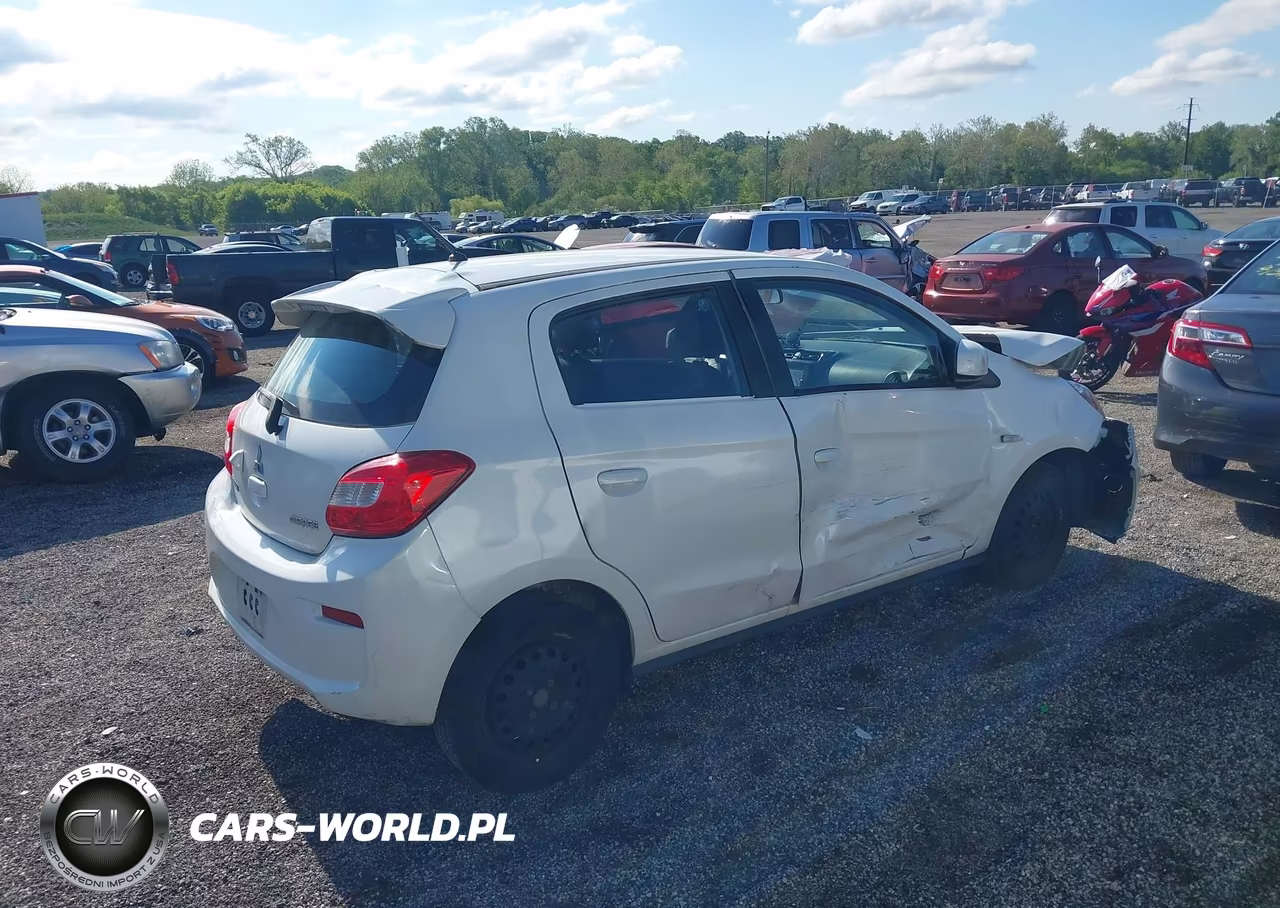 2018 Mitsubishi Mirage Es VIN:ML32A3HJ5JH010355 - 4