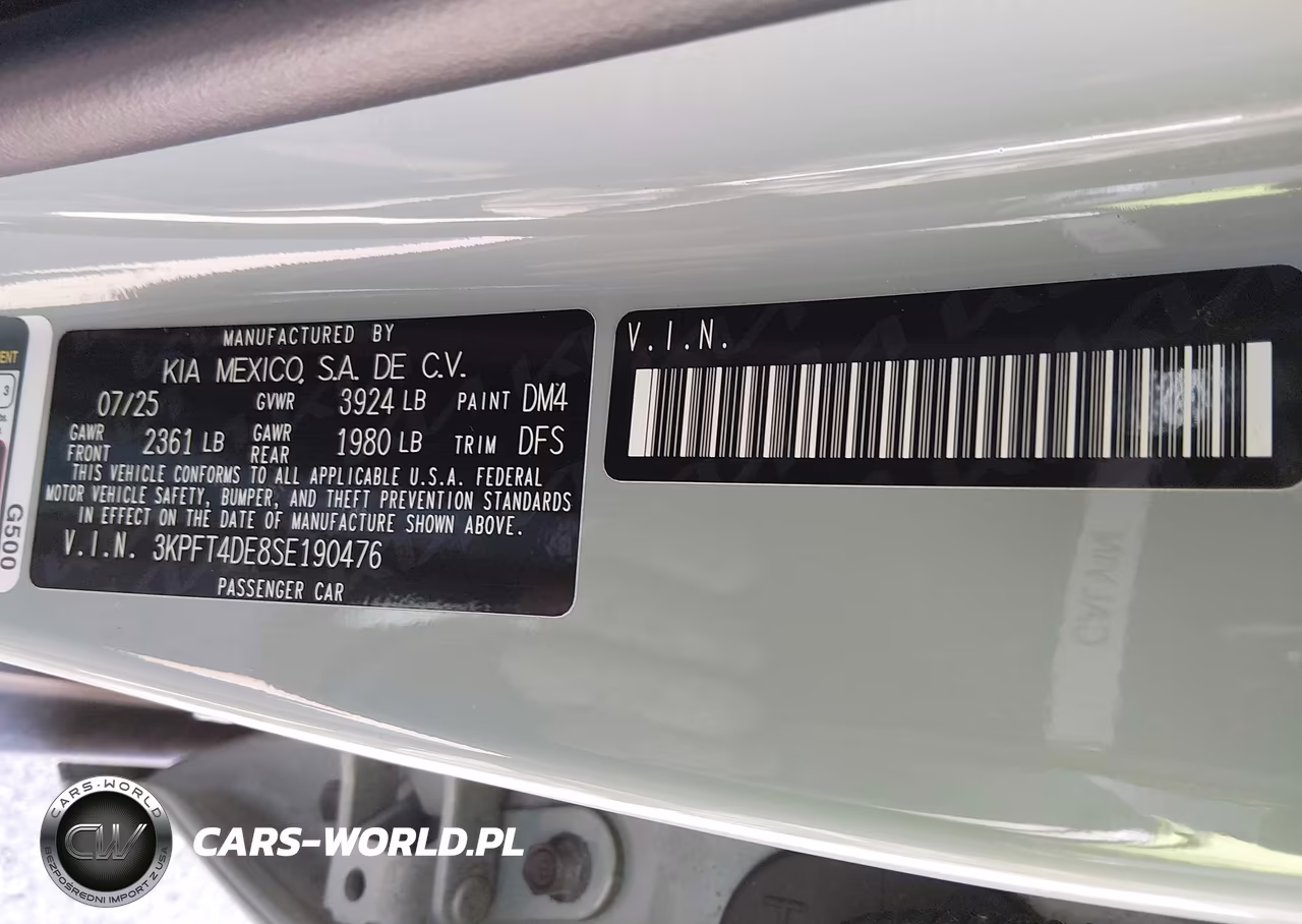 2025 Kia K4 Lxs VIN:3KPFT4DE8SE190476 - 9