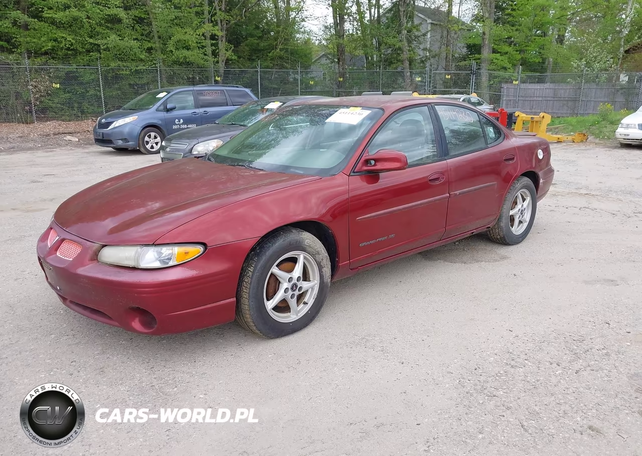 2001 Pontiac Grand Prix Se VIN:1G2WK52J81F174926 - 2