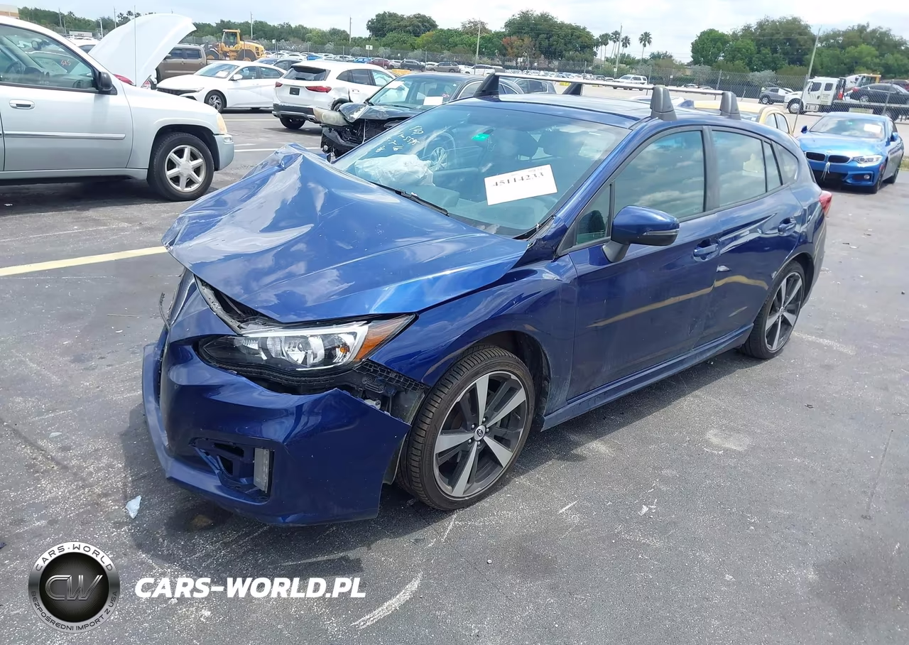 2018 Subaru Impreza 2.0I Sport VIN:4S3GTAL63J3705595 - 2
