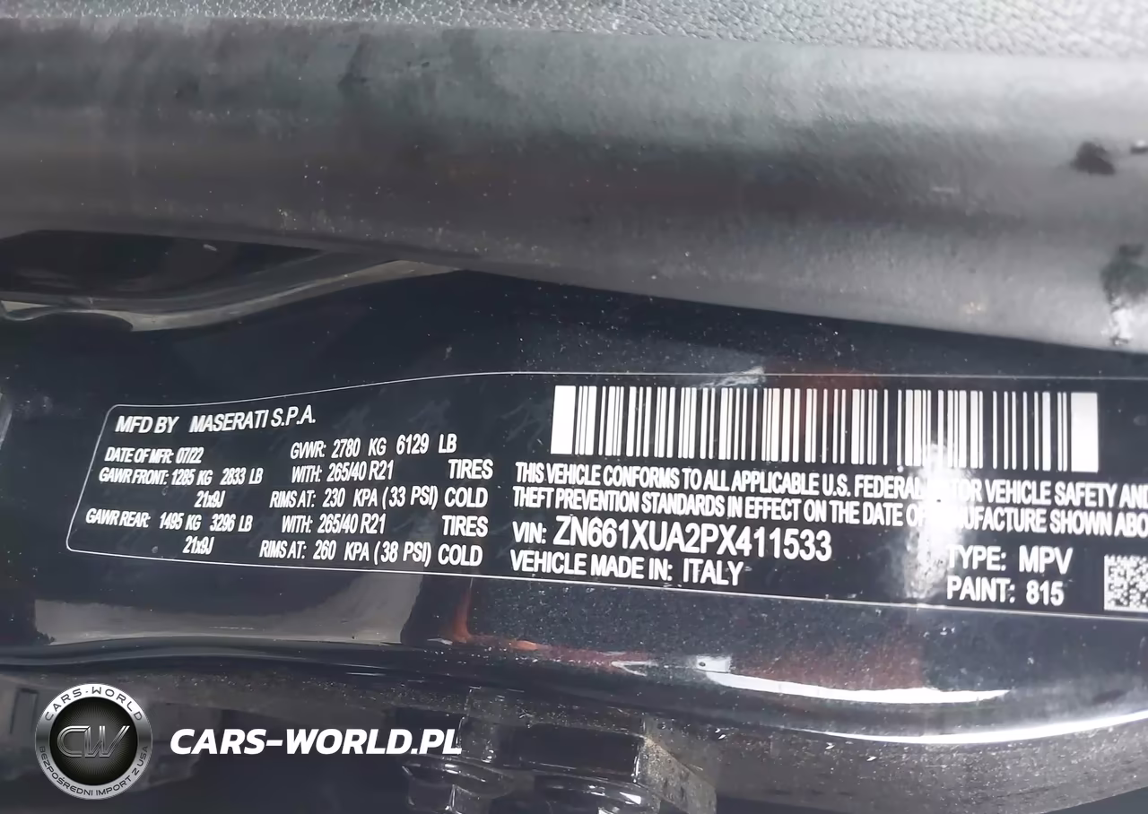 2023 Maserati Levante Gt VIN:ZN661XUA2PX411533 - 9