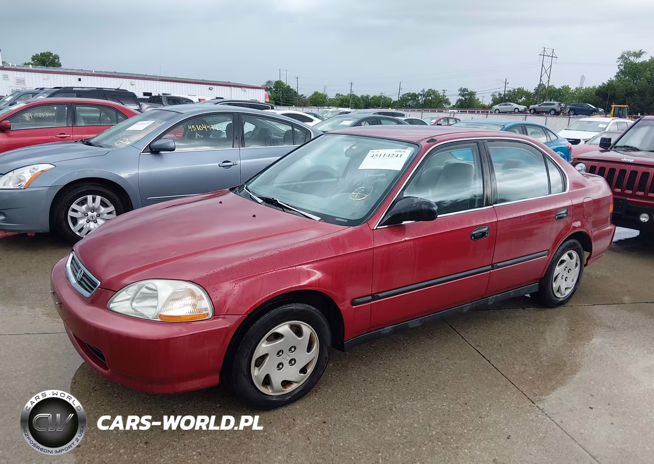 1997 Honda Civic Lx VIN:1HGEJ6677VL026340 - 2