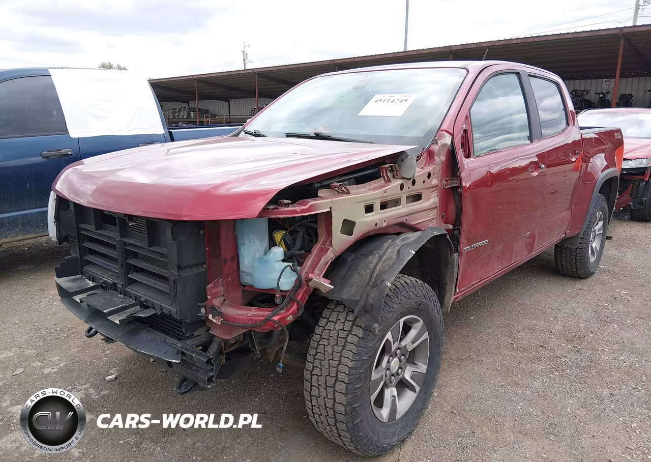 2017 Chevrolet Colorado Z71 VIN:1GCGTDEN4H1211418 - 2