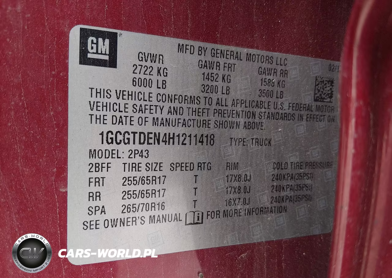 2017 Chevrolet Colorado Z71 VIN:1GCGTDEN4H1211418 - 9