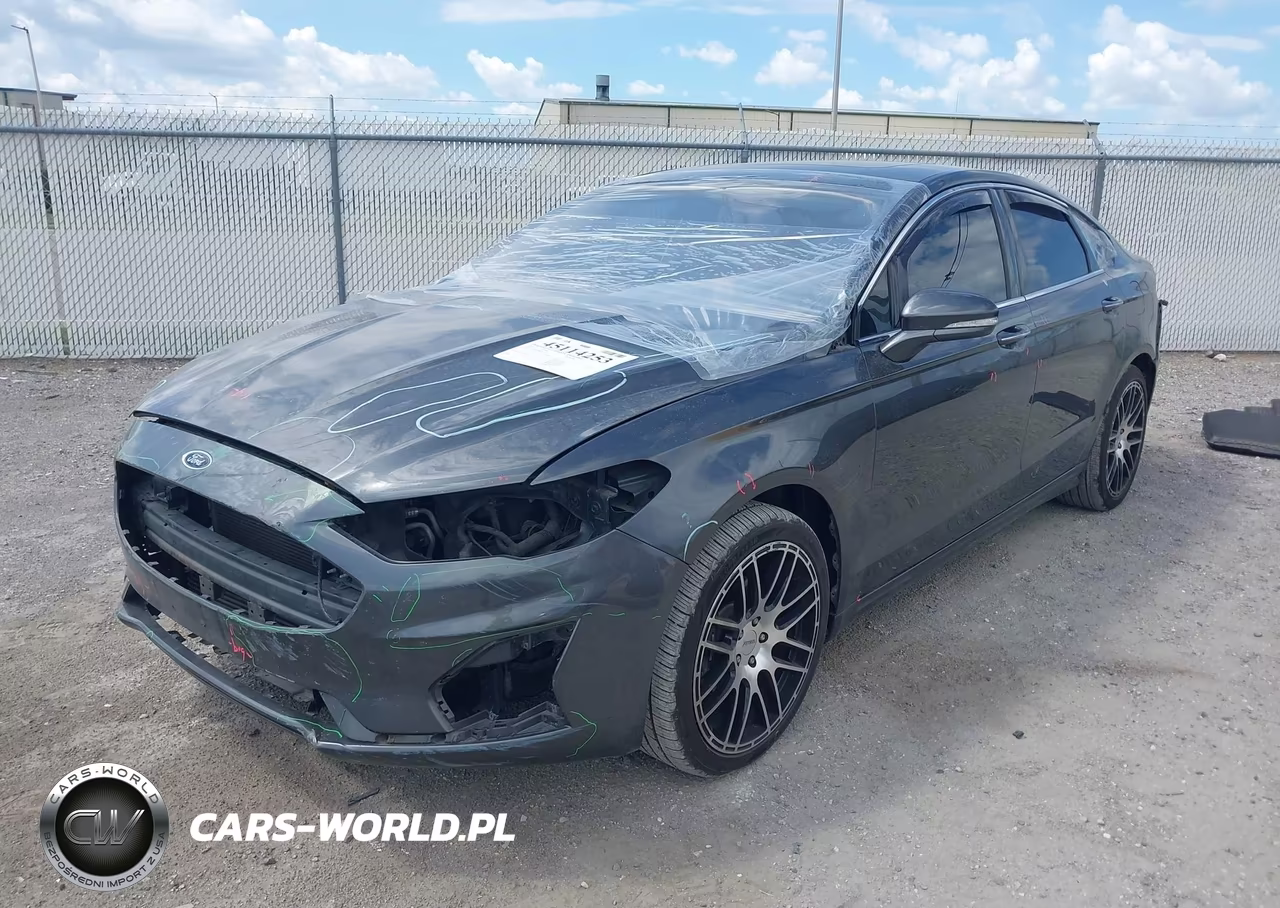2019 Ford Fusion Titanium VIN:3FA6P0D99KR143343 - 2