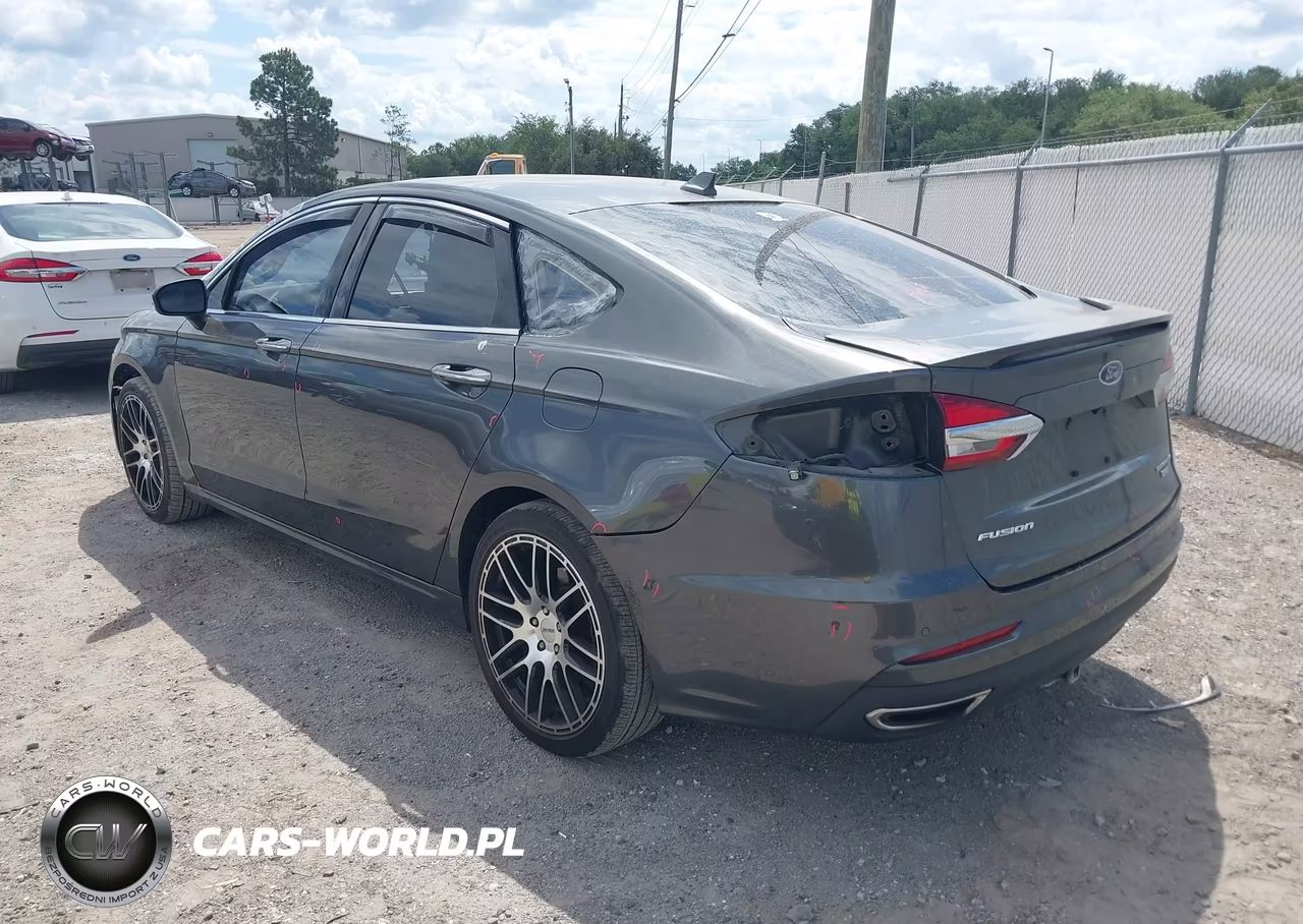 2019 Ford Fusion Titanium VIN:3FA6P0D99KR143343 - 3