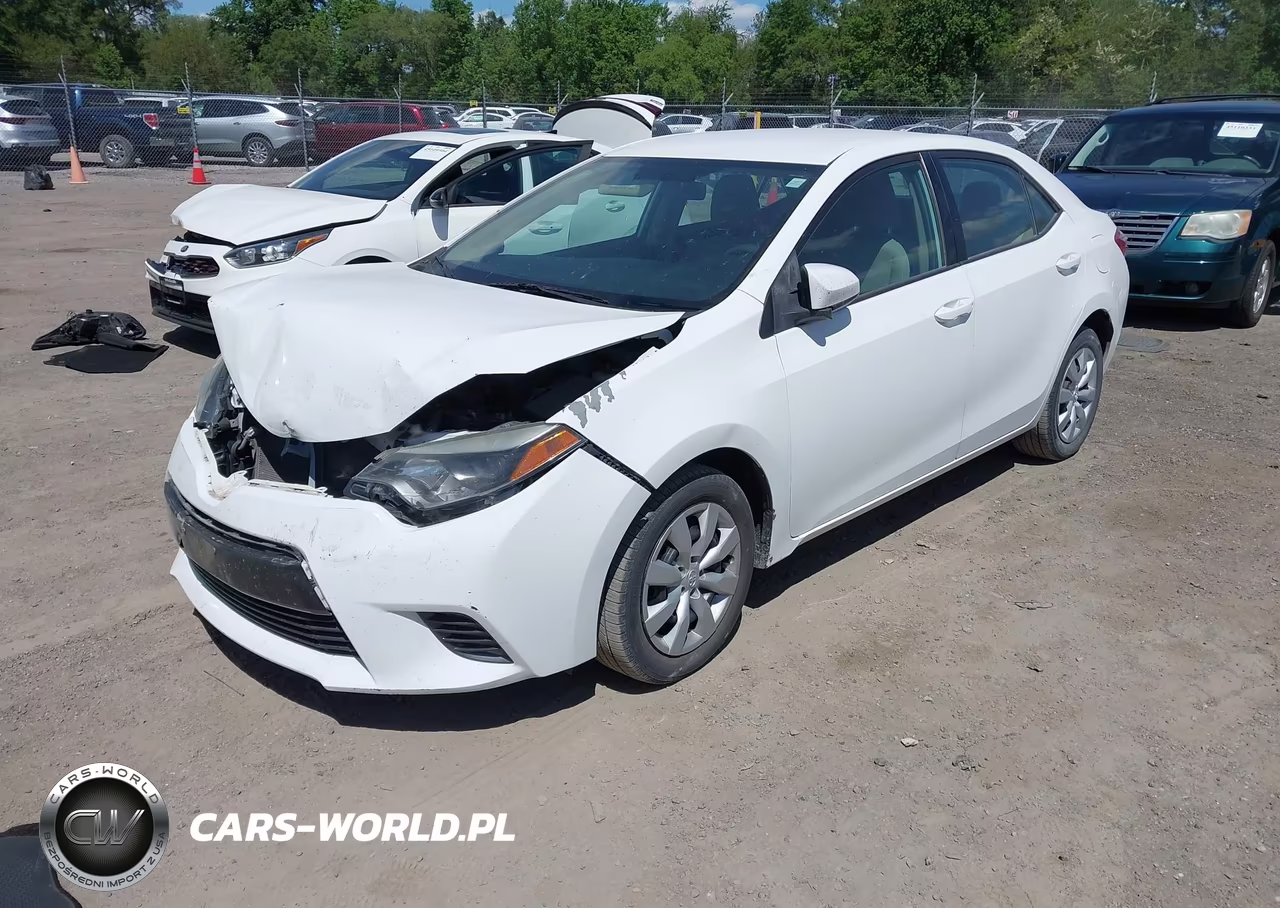 2016 Toyota Corolla Le VIN:5YFBURHE5GP484233 - 2