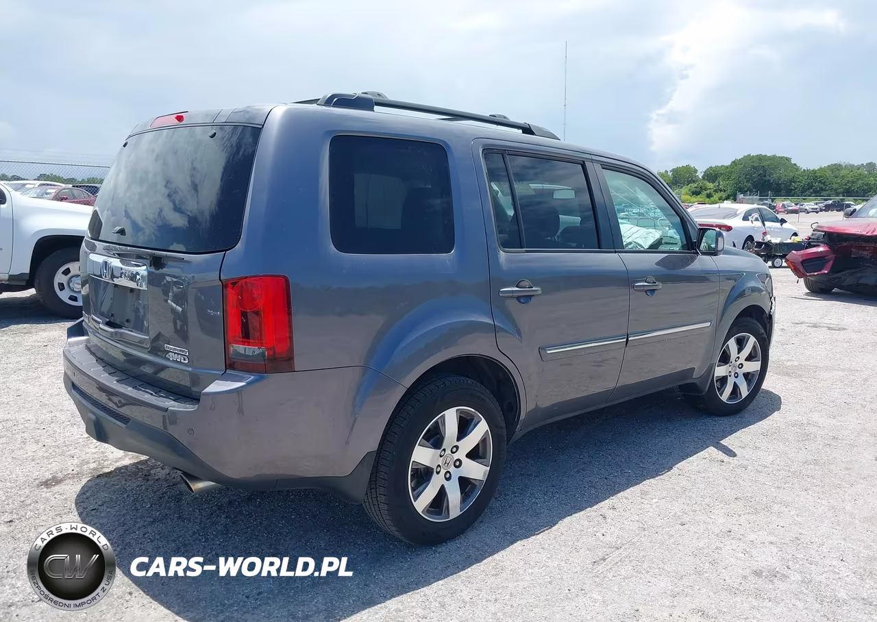 2015 Honda Pilot Touring VIN:5FNYF4H97FB033583 - 4