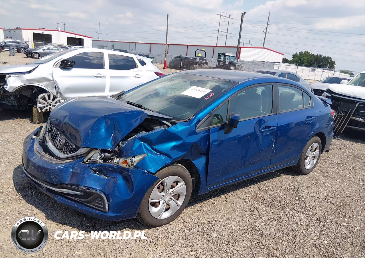 2015 Honda Civic Lx VIN:2HGFB2F58FH546229 - 2