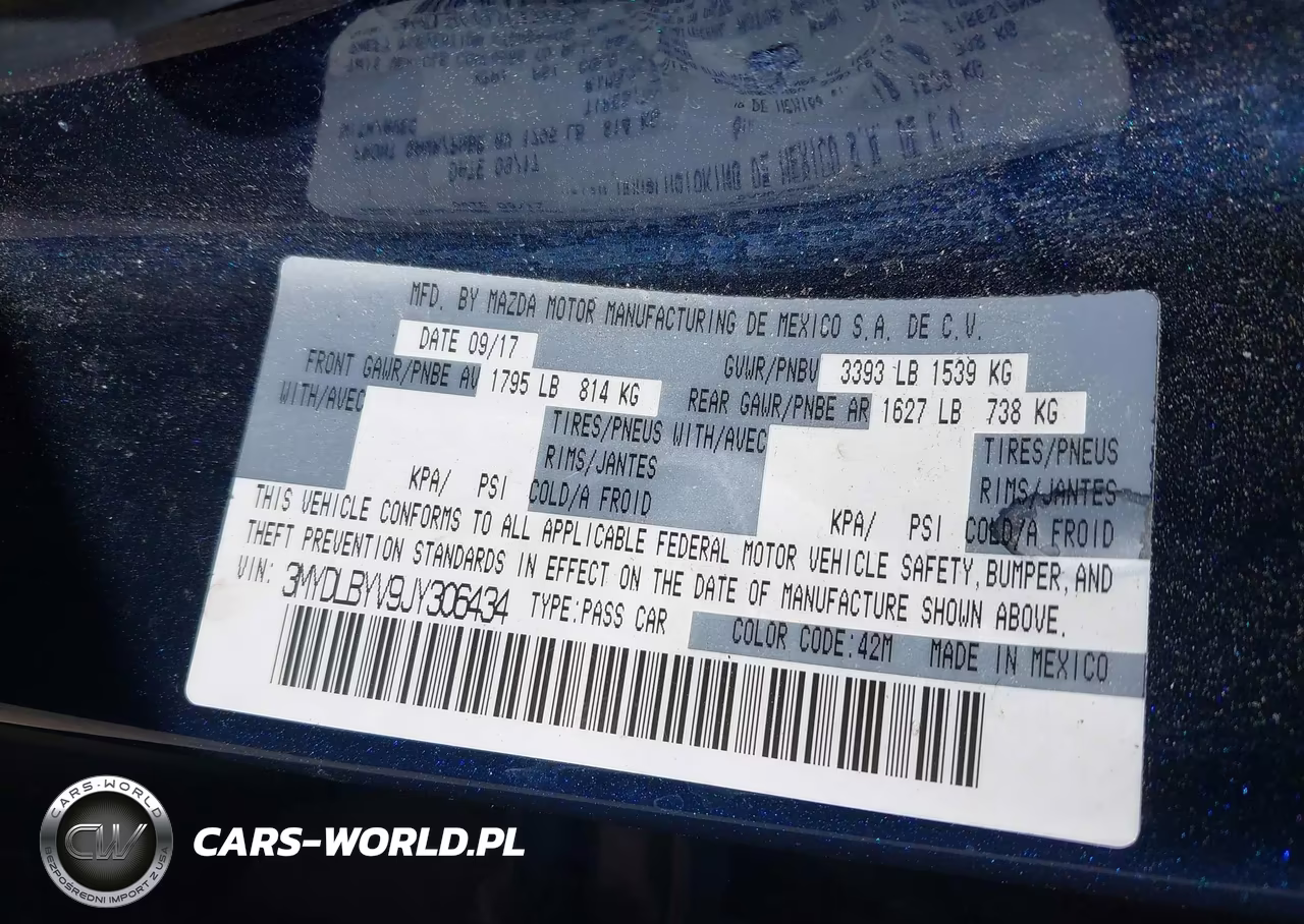 2018 Toyota Yaris Ia VIN:3MYDLBYV9JY306434 - 9
