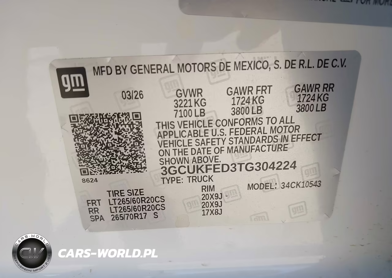 2026 Chevrolet Silverado 1500 4Wd Short Bed Lt Trail Boss VIN:3GCUKFED3TG304224 - 9