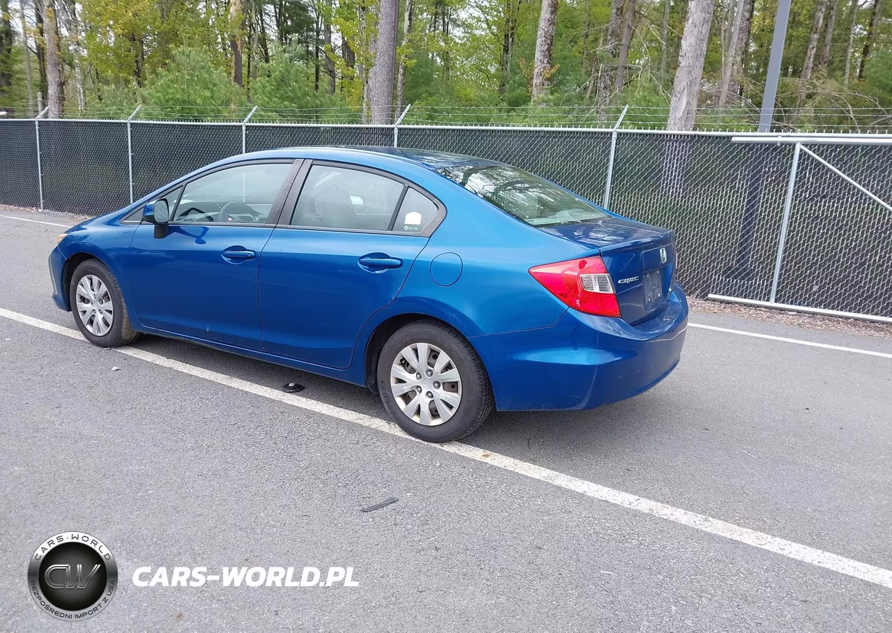 2012 Honda Civic Lx VIN:2HGFB2F59CH579705 - 3