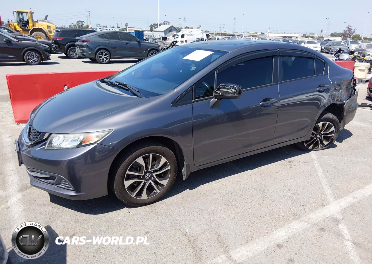 2015 Honda Civic Ex VIN:2HGFB2F85FH512565 - 2