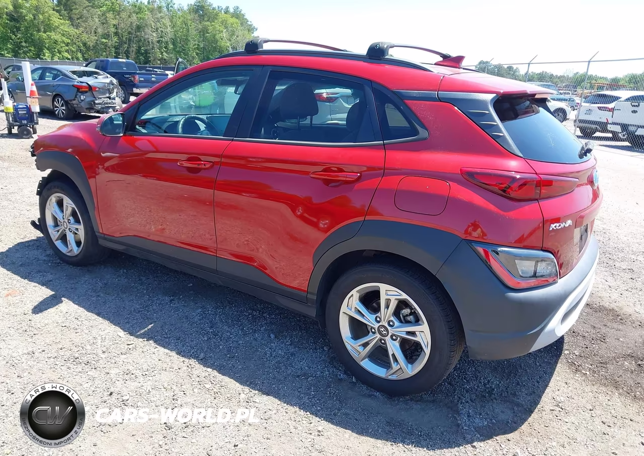 2022 Hyundai Kona Sel VIN:KM8K62AB6NU850892 - 3