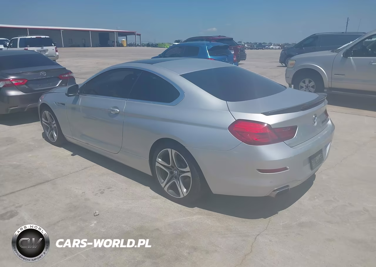 2012 BMW 650I VIN:WBALX3C50CDV77848 - 3