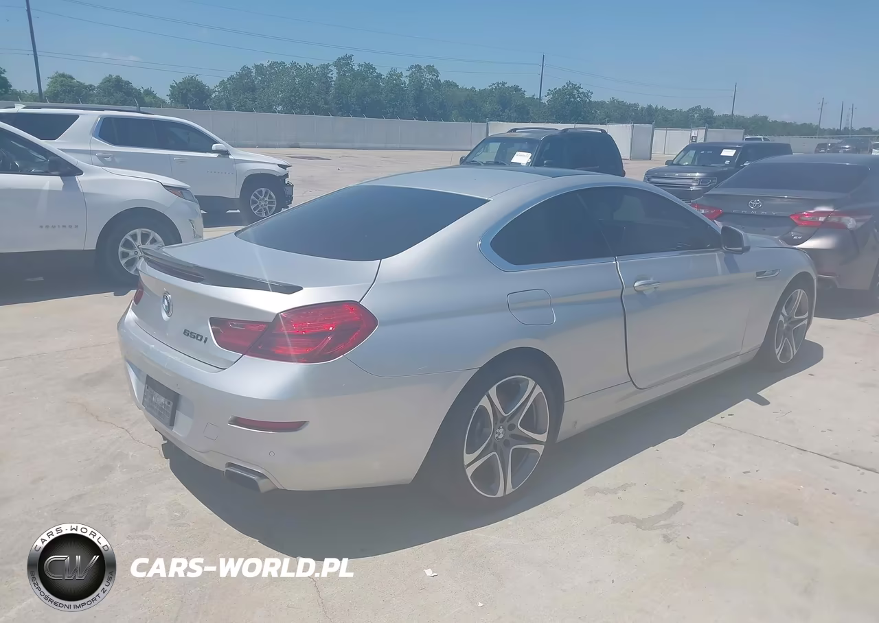 2012 BMW 650I VIN:WBALX3C50CDV77848 - 4