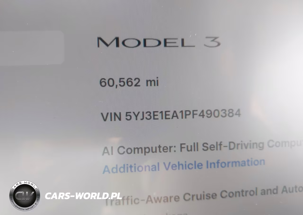 2023 Tesla Model 3 Rear-Wheel Drive VIN:5YJ3E1EA1PF490384 - 15