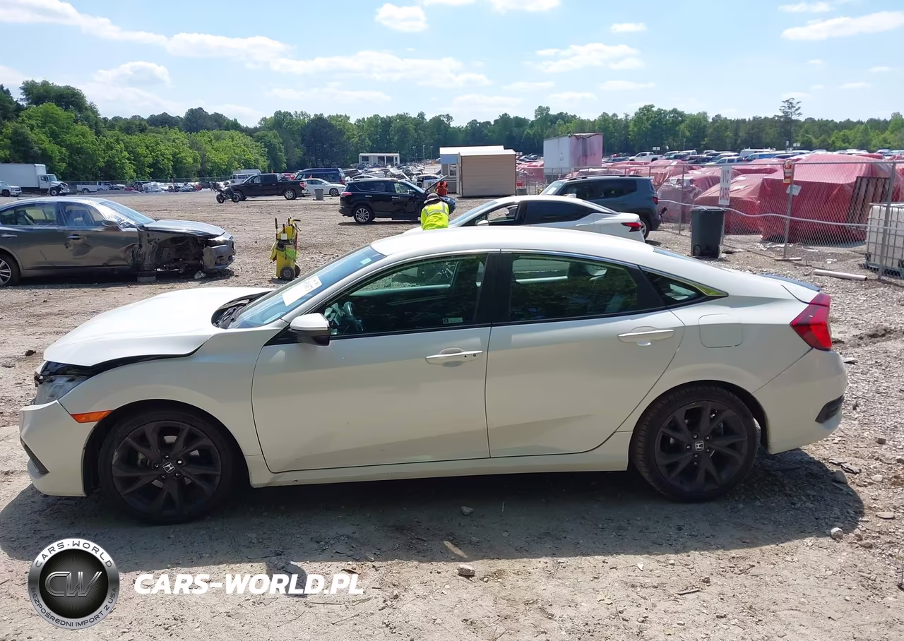 2020 Honda Civic Sport VIN:2HGFC2F85LH599540 - 14