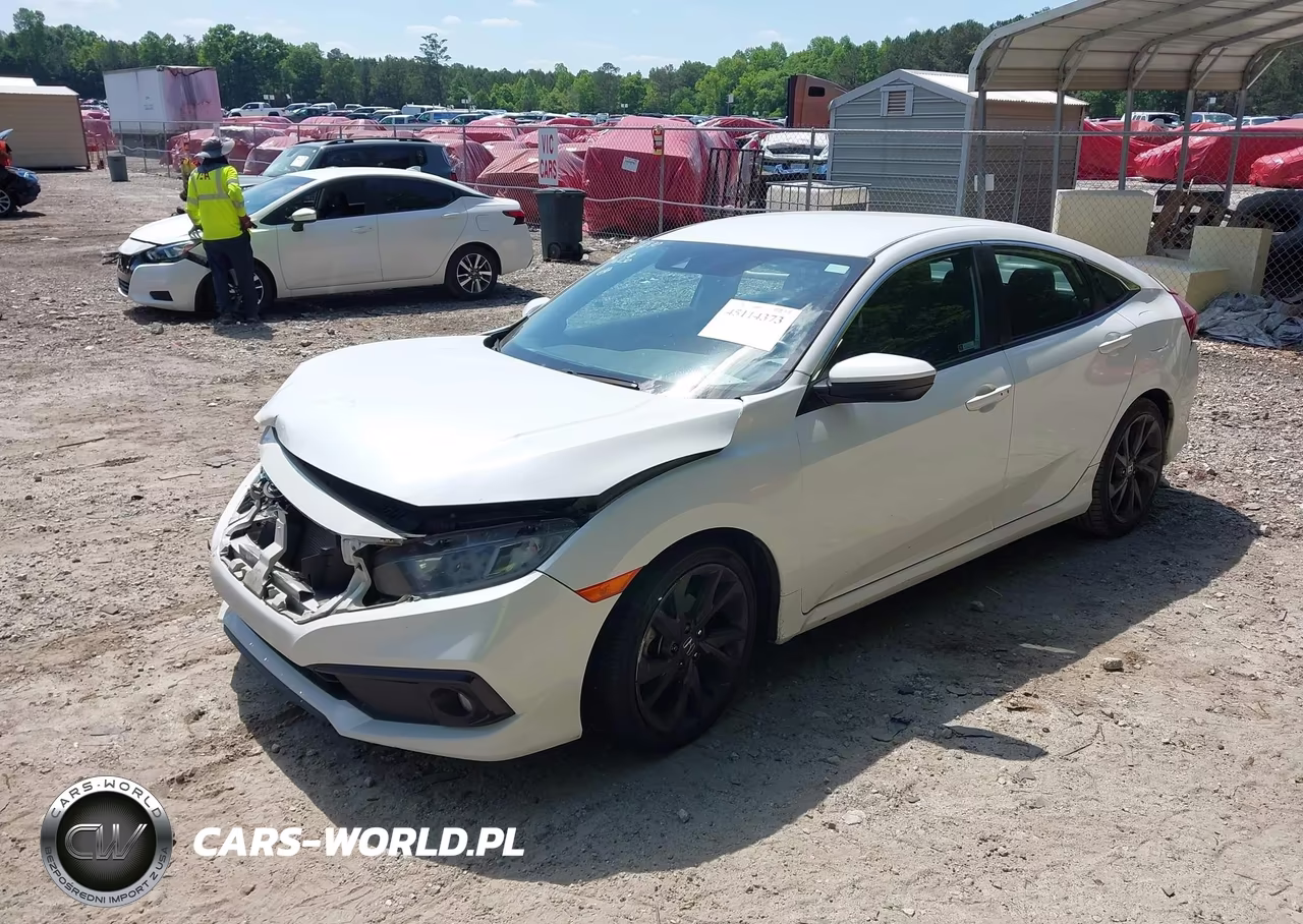 2020 Honda Civic Sport VIN:2HGFC2F85LH599540 - 2