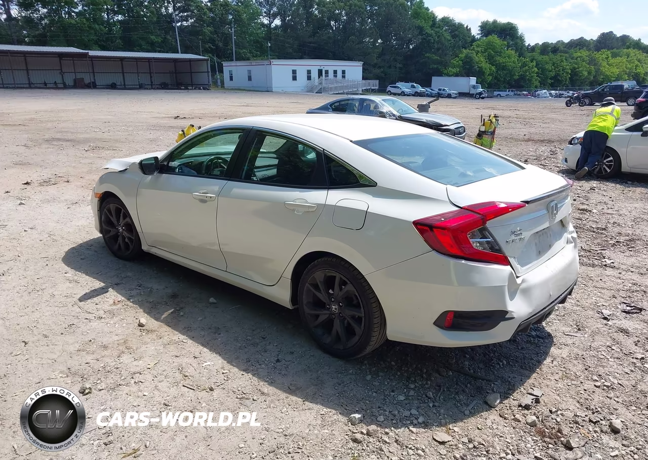 2020 Honda Civic Sport VIN:2HGFC2F85LH599540 - 3